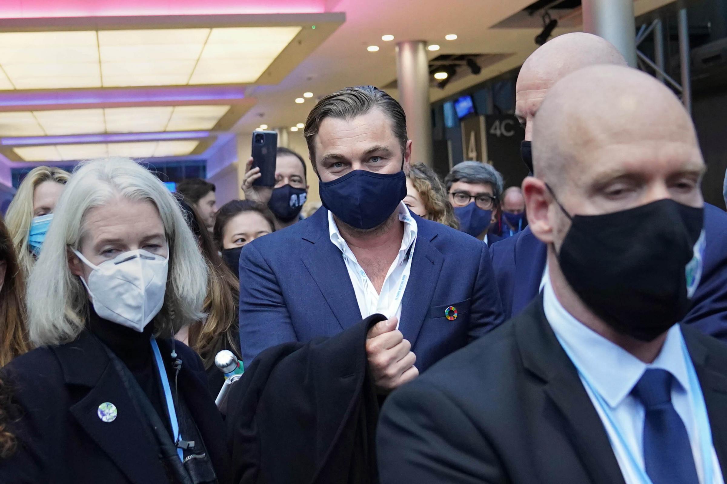 Photo of Vea cómo los fanáticos se burlan del actor Leonardo Di Caprio en la COP26 en la SEC de Glasgow