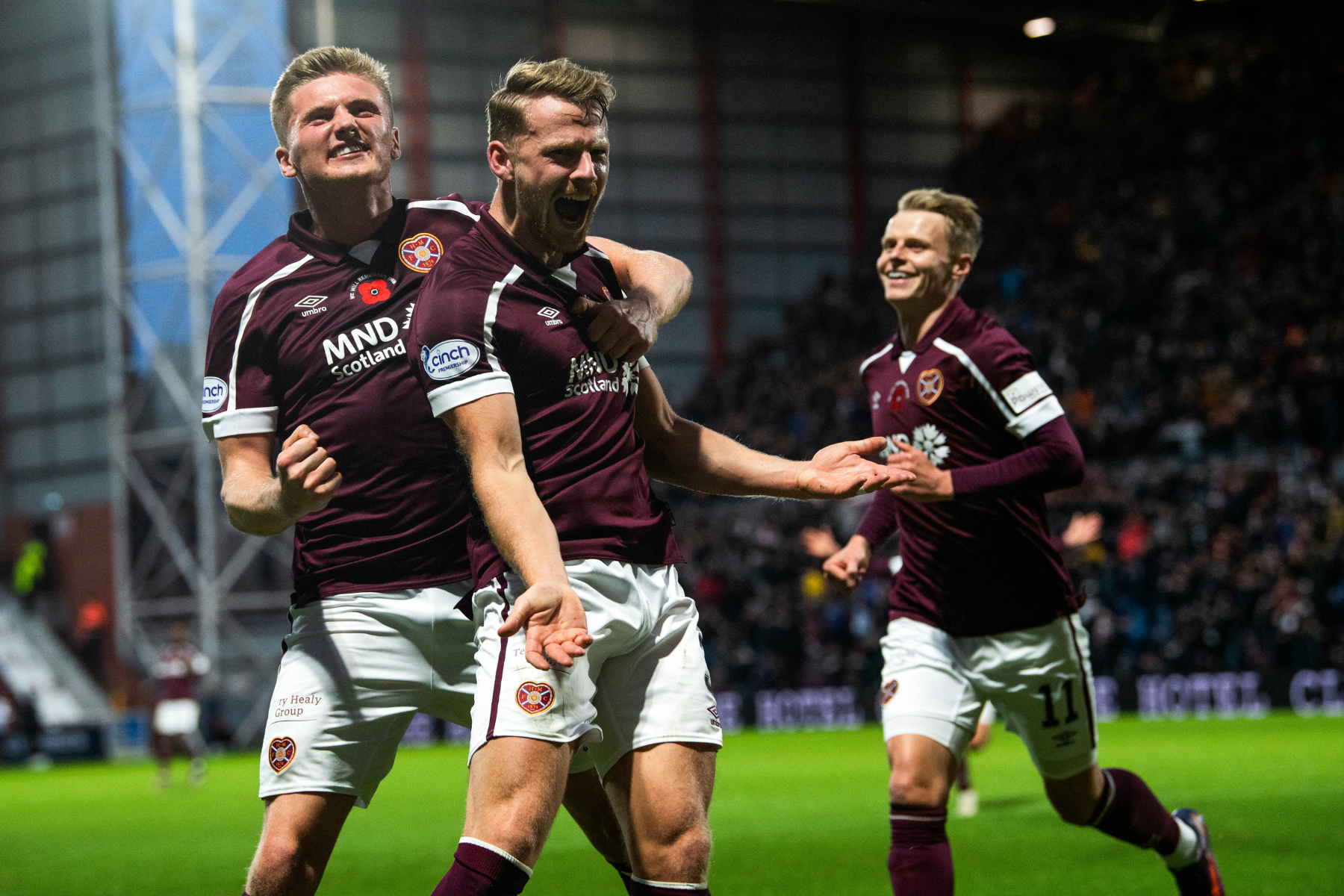 Hearts fans can dare to dream after five goal rout of Dundee United reignites their Scottish title tilt