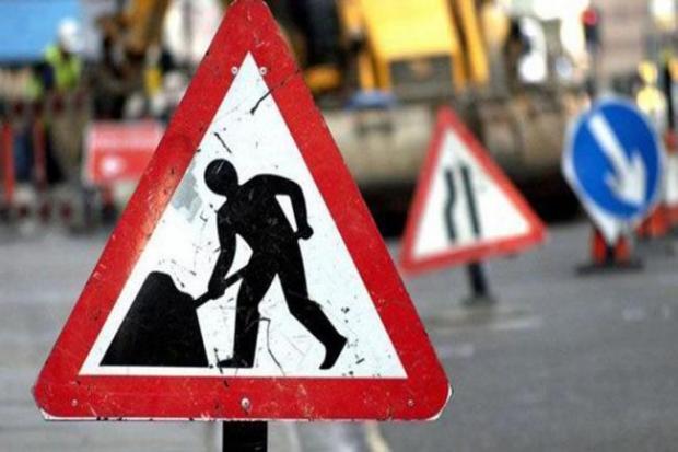 A North Glasgow road is closed due to emergency Scottish Power works