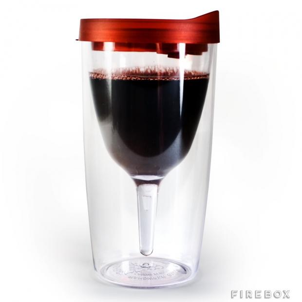 Glasgow Times: Vindo2go portable wine glass. Credit: Firebox