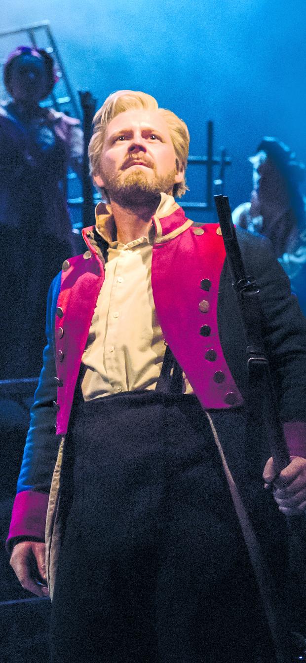 Glasgow Times:  Dean Chisnall as Jean Valjean