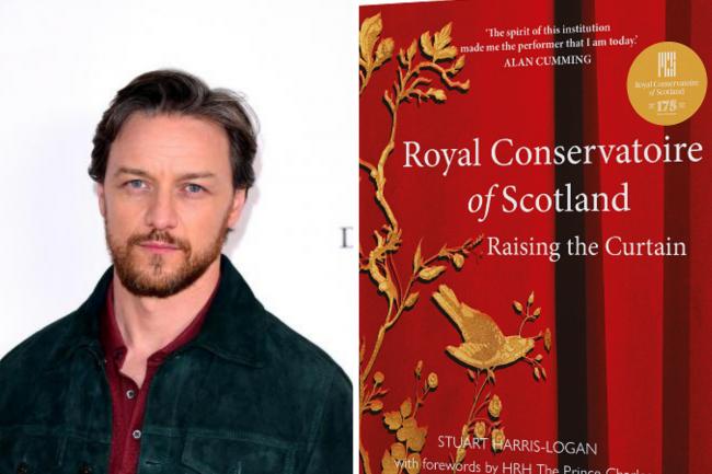 James McAvoy writes in book celebrating 175 years of Royal Conservatoire of Scotland