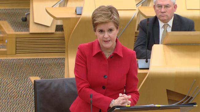Nicola Sturgeon says the extra covid restrictions will start to be lifted next week