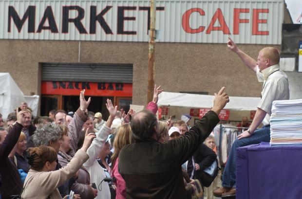 Glasgow Times: Market Cafe at the Barras. Pic: Herald and Times