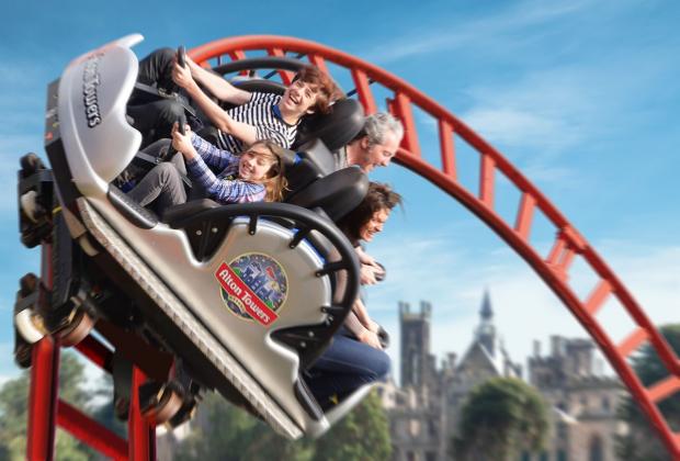 Glasgow Times: For thrill seekers, tickets to Alton Towers makes a great gift. Picture: Alton Towers