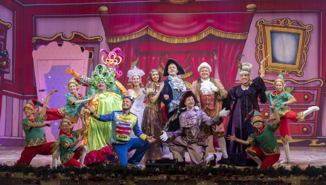 Cinderella pantomime at the Pavilion Theatre Glasgow. Photograph by Martin Shields