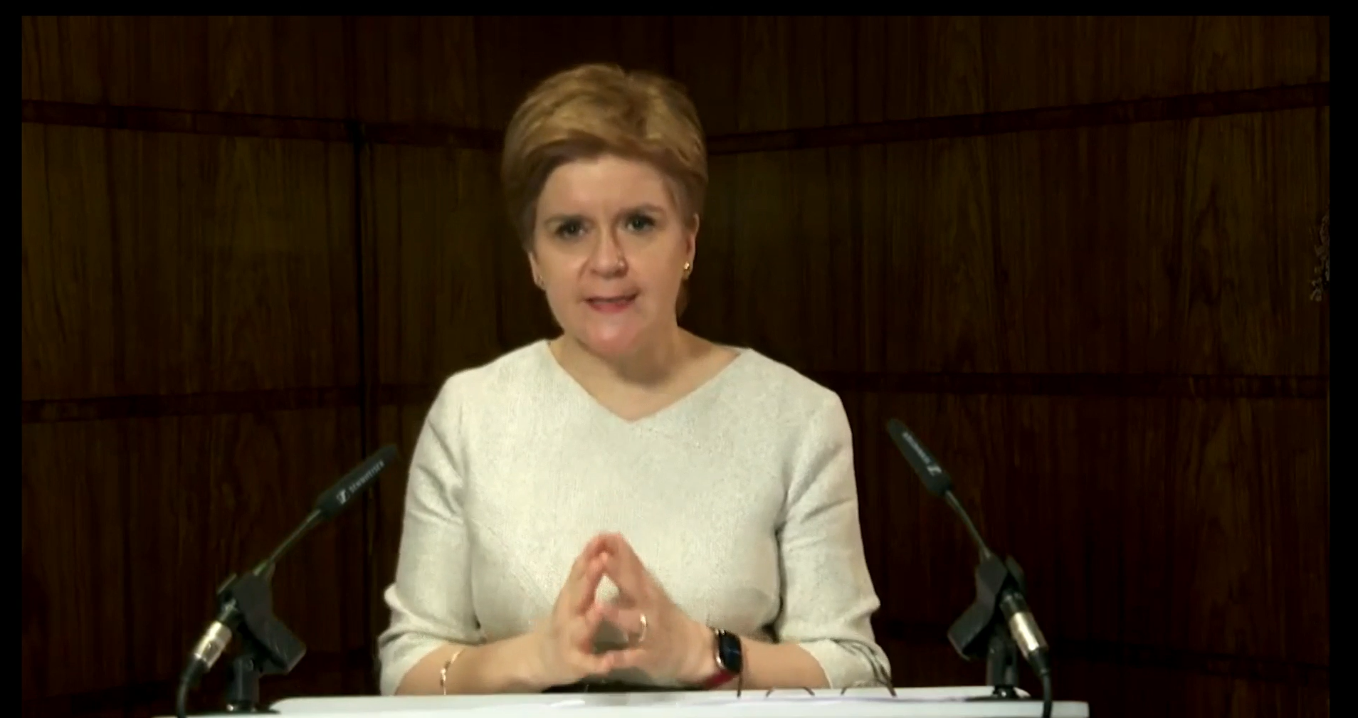 Nicola Sturgeon: "I certainly hope that this time next year we’ll be looking at Covid in the rear view mirror"