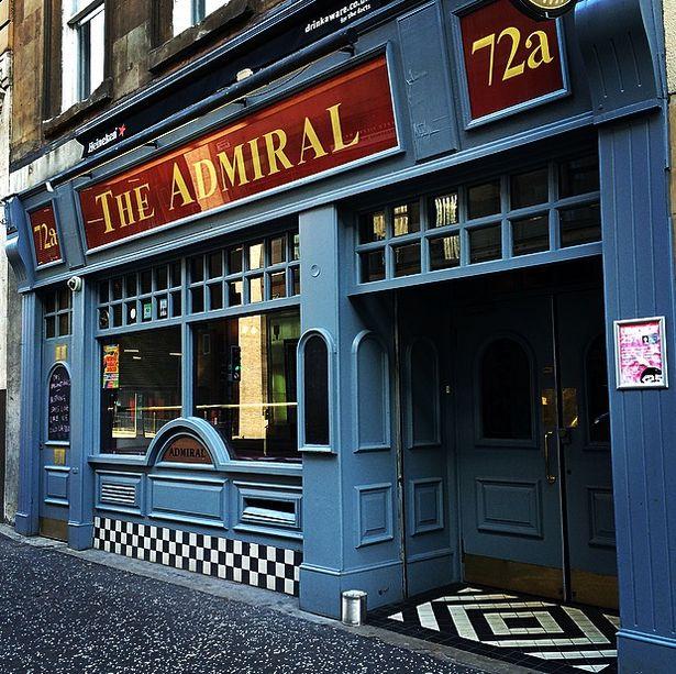 Glasgow Times: Pictured: Both events will take place at the Admiral bar on Waterloo Street