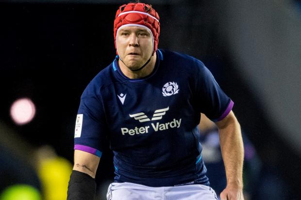 Scotland's Grant Gilchrist will reach fifty appearances for his country should he feature against Wales this weekend.
