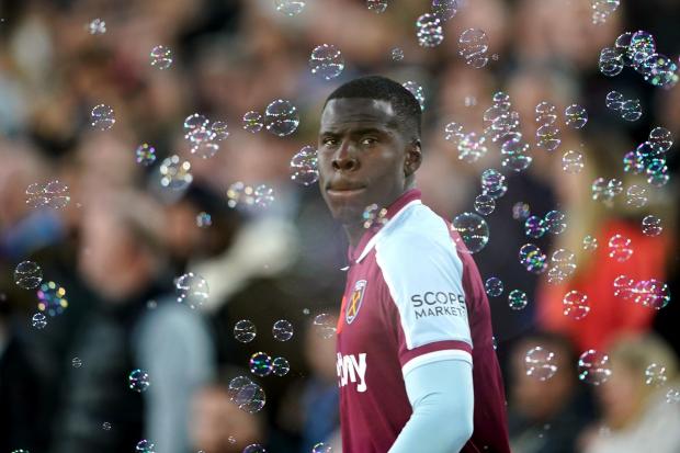 West Ham United's Kurt Zouma. The outcry over his mistreatment of his pet cat has continued to grow in the wake of a video showing him dropping, kicking and slapping the animal