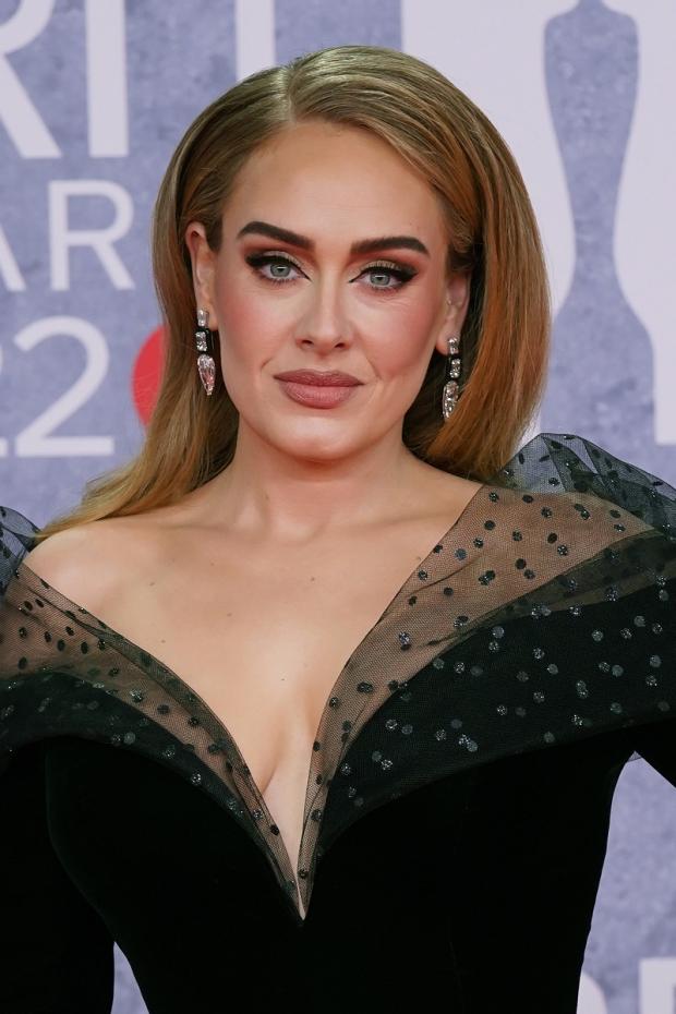 Glasgow Times : Adele assiste aux Brit Awards 2022. Photo : PA
