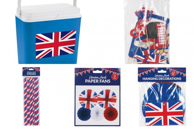 Glasgow Times: Queens Jubilee products. (The Range)
