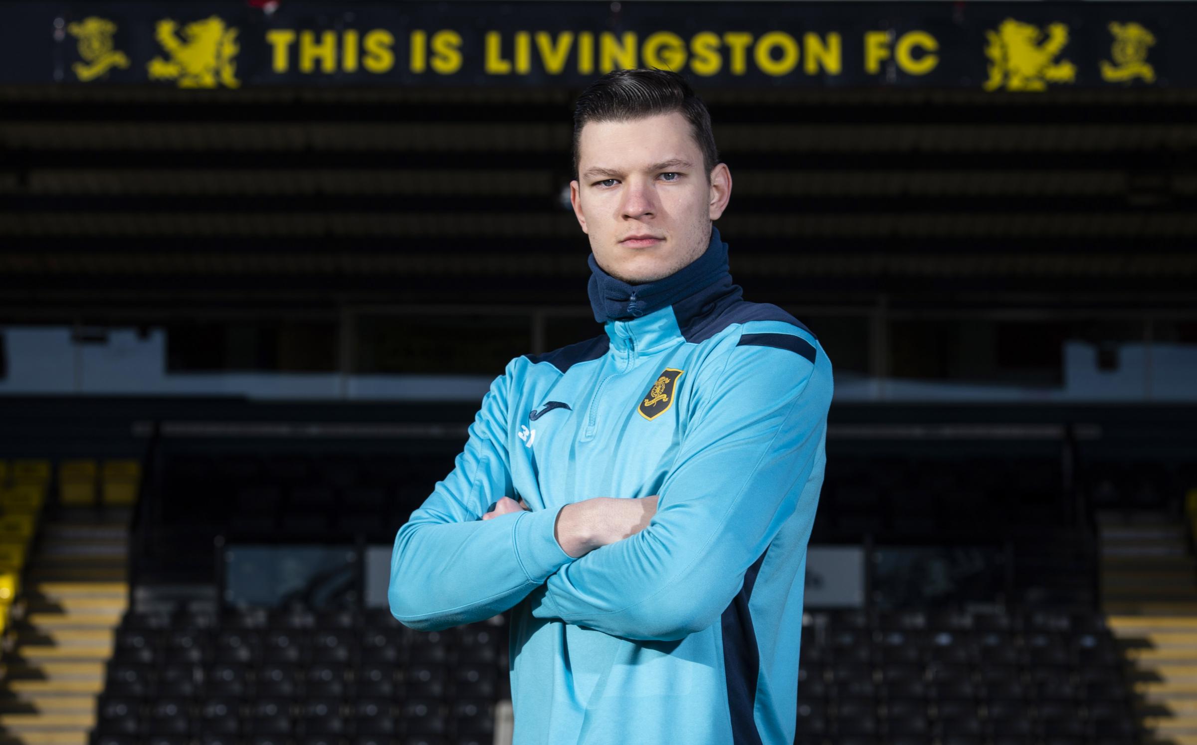Russian keeper Ivan Konovalov prepares to make Livingston debut after settling in West Lothian