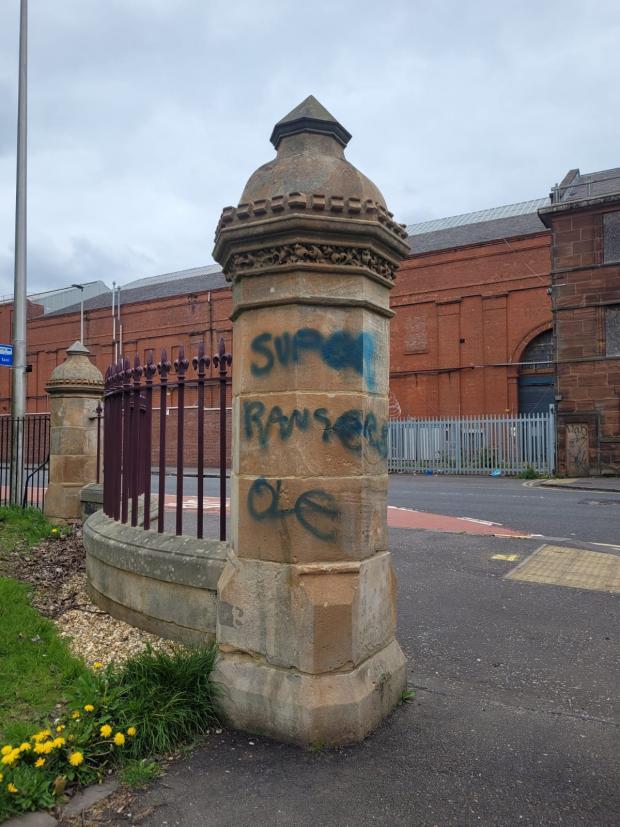 Glasgow Times: The Govan community had recently celebrated the restoration of the gates.