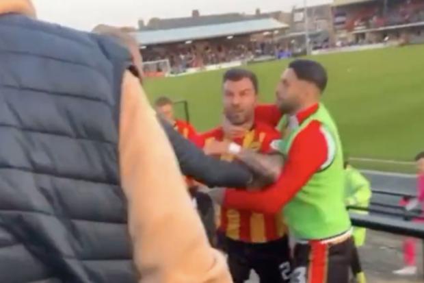 Richard Foster reveals 'sectarian abuse' provoked heated row with Partick Thistle fan