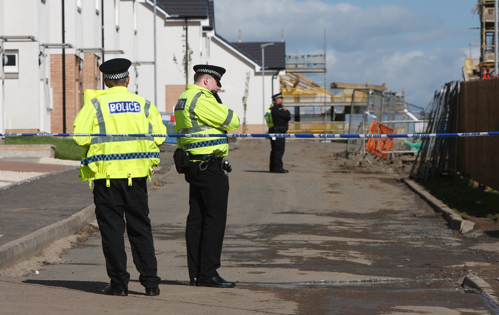 Man dies after being injured at building site in Glasgow