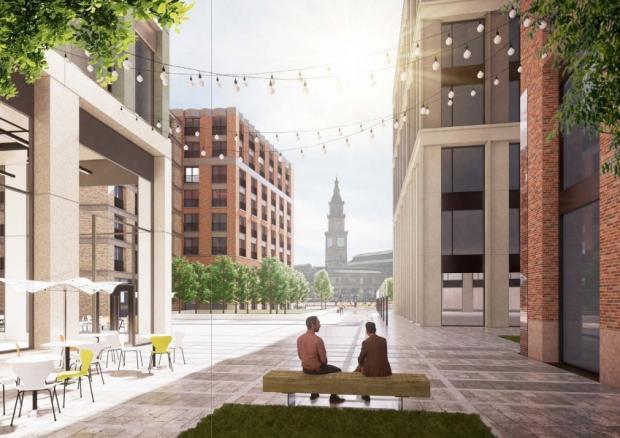Glasgow Times: First images of a revamped King Street car park