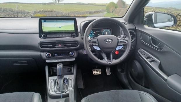 Glasgow Times: The Kona N's sporty interior is also appealing 