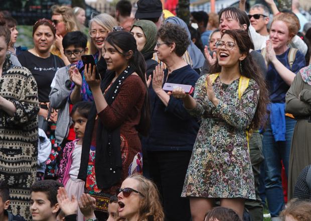 Glasgow Times: People enjoyed music, dance, theatre, speeches and more on Saturday