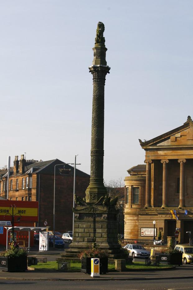 Glasgow Times: The monument in 2007. Copyright: Newsquest.