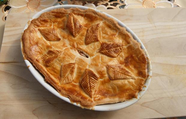 Glasgow Times: Mrs Conetta's chicken pie. 