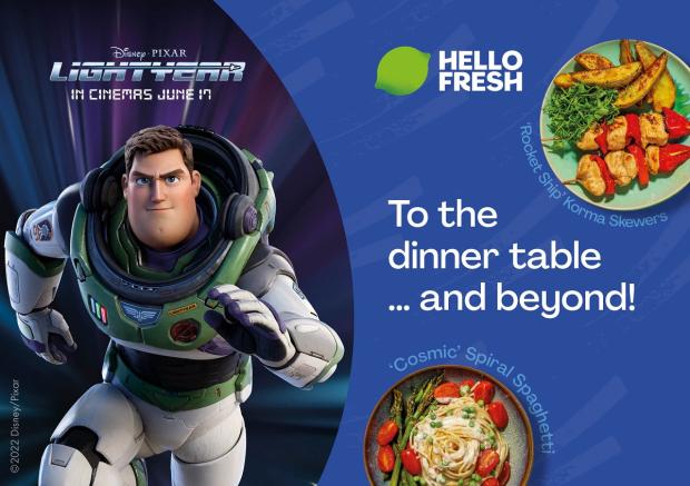 Glasgow Times: HelloFresh Lightyear recipie customers could win a once-in-a-lifetime trip to Florida. Picture: HelloFresh