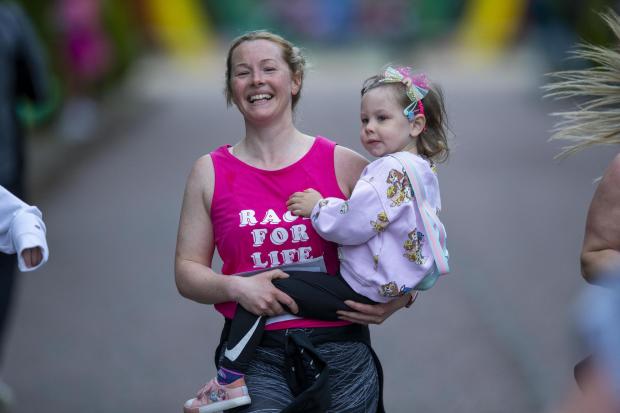 Glasgow Times: Men, women and children of all ages took part in the race. (Image: Robert Perry)