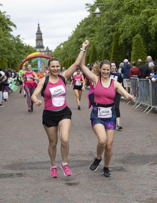 Glasgow Times: The Glasgow Race for Life is the biggest in Scotland.