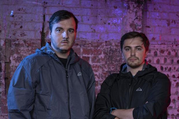 James and Nathan have narrow escape on tonight's Hunted. Picture: Channel 4
