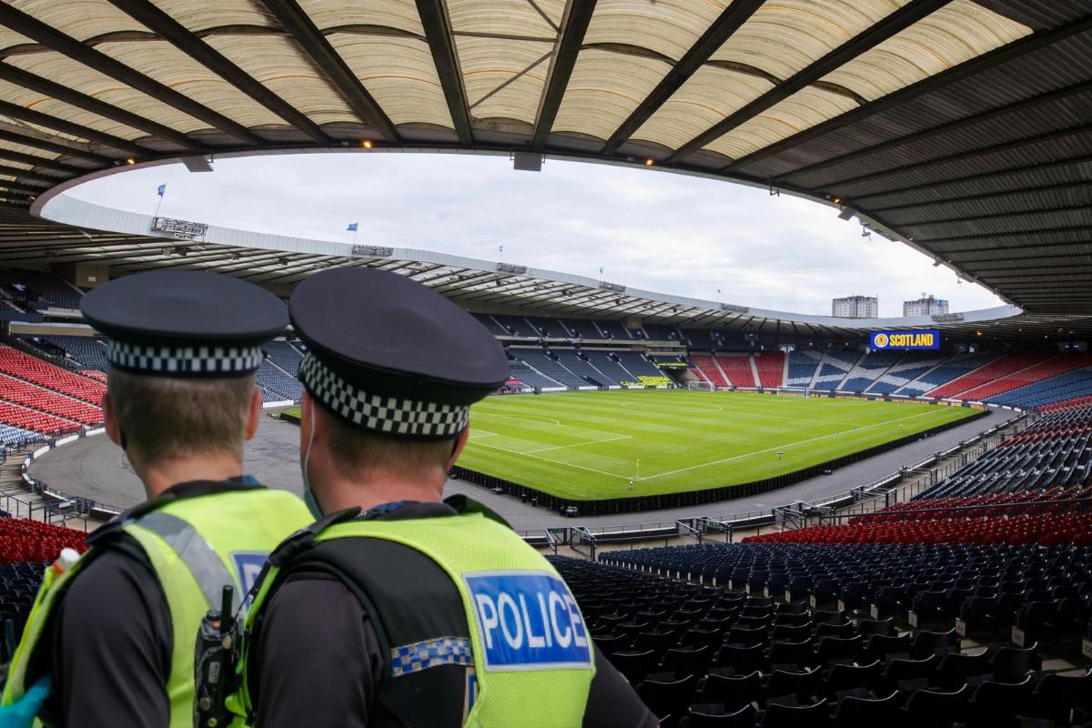 Football fan banned from matches after incident at Hampden during semi-final