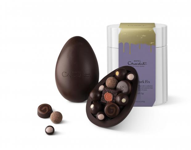 Glasgow Times: Extra Thick Dark Chocolate Easter Egg. Credit: Hotel Chocolat