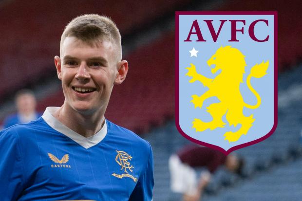 Scots wonderkid Wilson confirms Rangers exit as Villa favourites to sign 49-goal striker