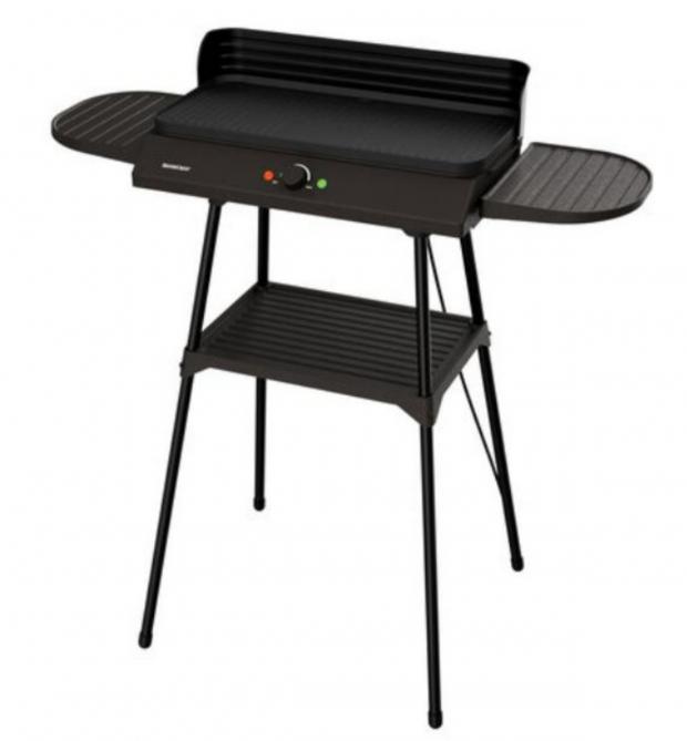 Glasgow Times: Silvercrest Electric Tabletop & Free-Standing Barbecue (Lidl)