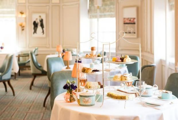 Glasgow Times: Fortnum & Mason Champagne Afternoon Tea for Two in The Diamond Jubilee Tea Salon. Credit: Virgin Experience Days