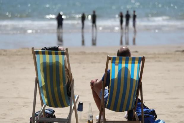 UK weather: Met Office update on 27C 'hottest weekend of the year' predictions. (PA)