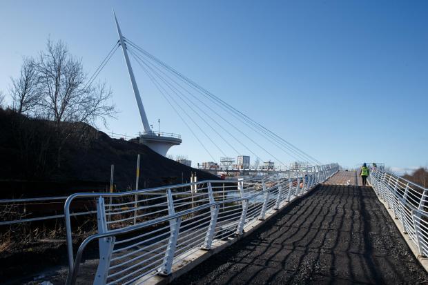 Stockingfield Bridge in Maryhill, photographed by Colin Mearns