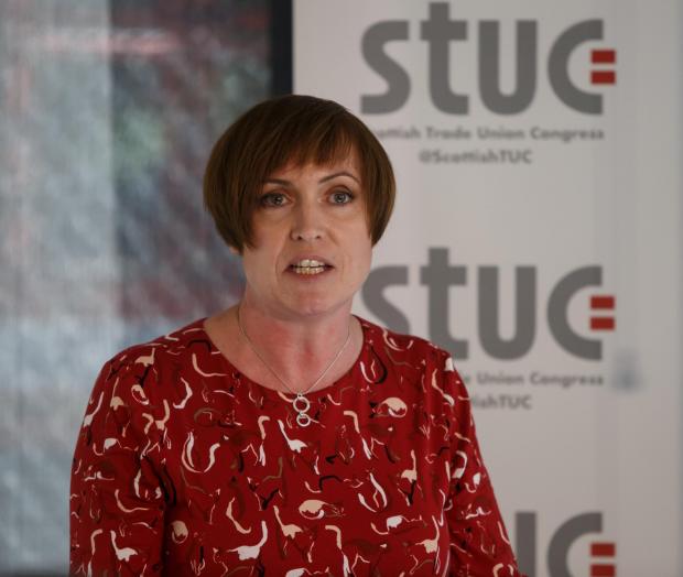 Glasgow Times: Pictured: STUC general secretary Roz Foyer