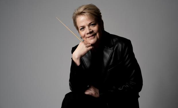 Glasgow Times: Marin Alsop, photographed by Nancy Horowitz