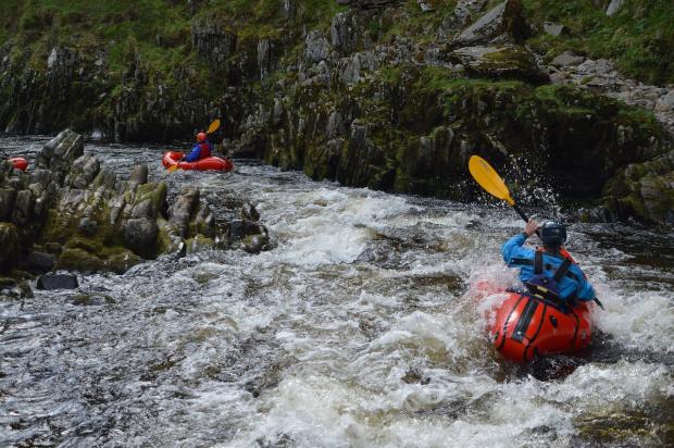 Glasgow Times: White Water Rafting and Cliff Jumping in the Scottish Highlands. Credit: Tripadvisor