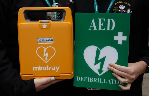 Glasgow Times: The defibrillator will be installed outside Sandaig Nursery