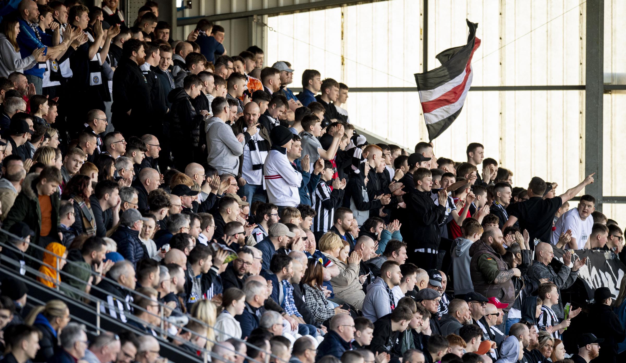 St Mirren fans vote to keep three stands for Celtic and Rangers matches