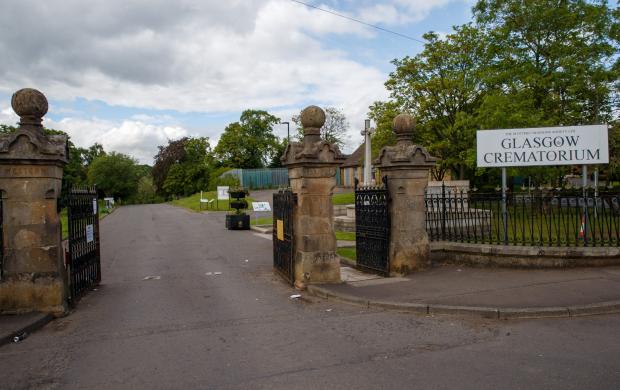 Glasgow Times: Tresta Road entrance to Western Necropolis and Glasgow crematorium