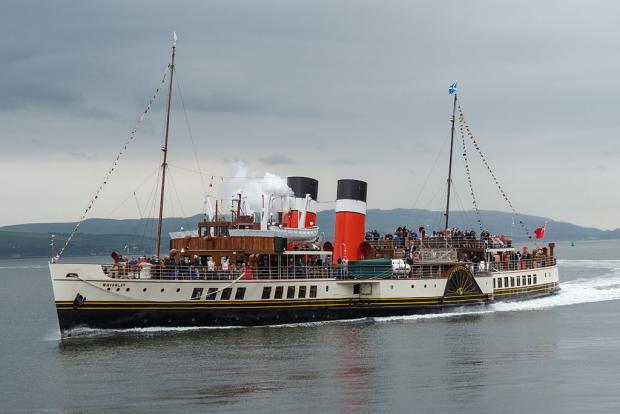 Glasgow Times: The famous Paddle Steamer Waverley 