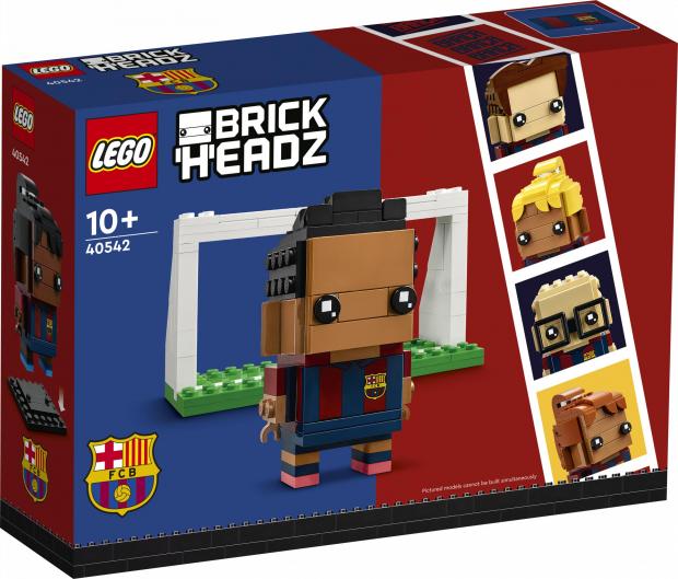 Glasgow Times: LEGO® BrickHeadz™ FC Barcelona Go Brick Me. Credit: LEGO