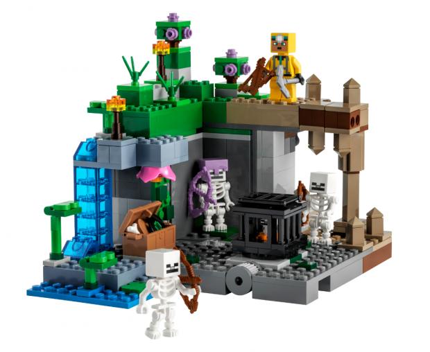 Glasgow Times: LEGO® Minecraft® The Skeleton Dungeon. Credit: LEGO
