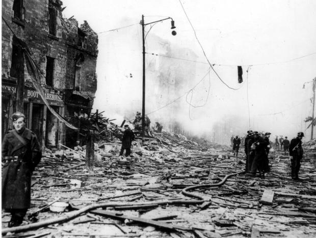 Glasgow Times: Kilmun Street was hit during a sustained attack by the Luftwaffe over the nights of March 13 and 14, 1941, known as the Clydebank Blitz