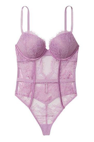 Glasgow Times: Bombshell Addcups Lace Teddy. Credit: Victoria's Secret