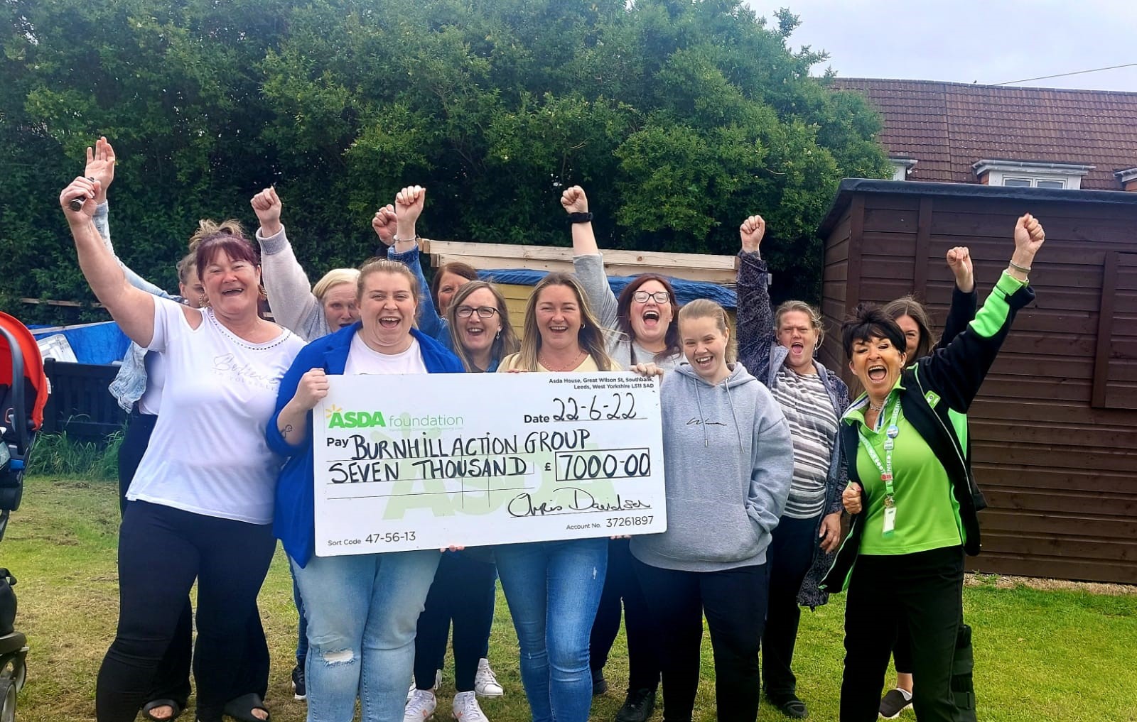 Asda's cash boost to breathe new life into Burnhill Action Group space