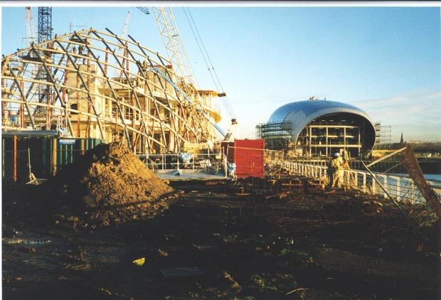 Glasgow Times: Construction of the centre c 2001