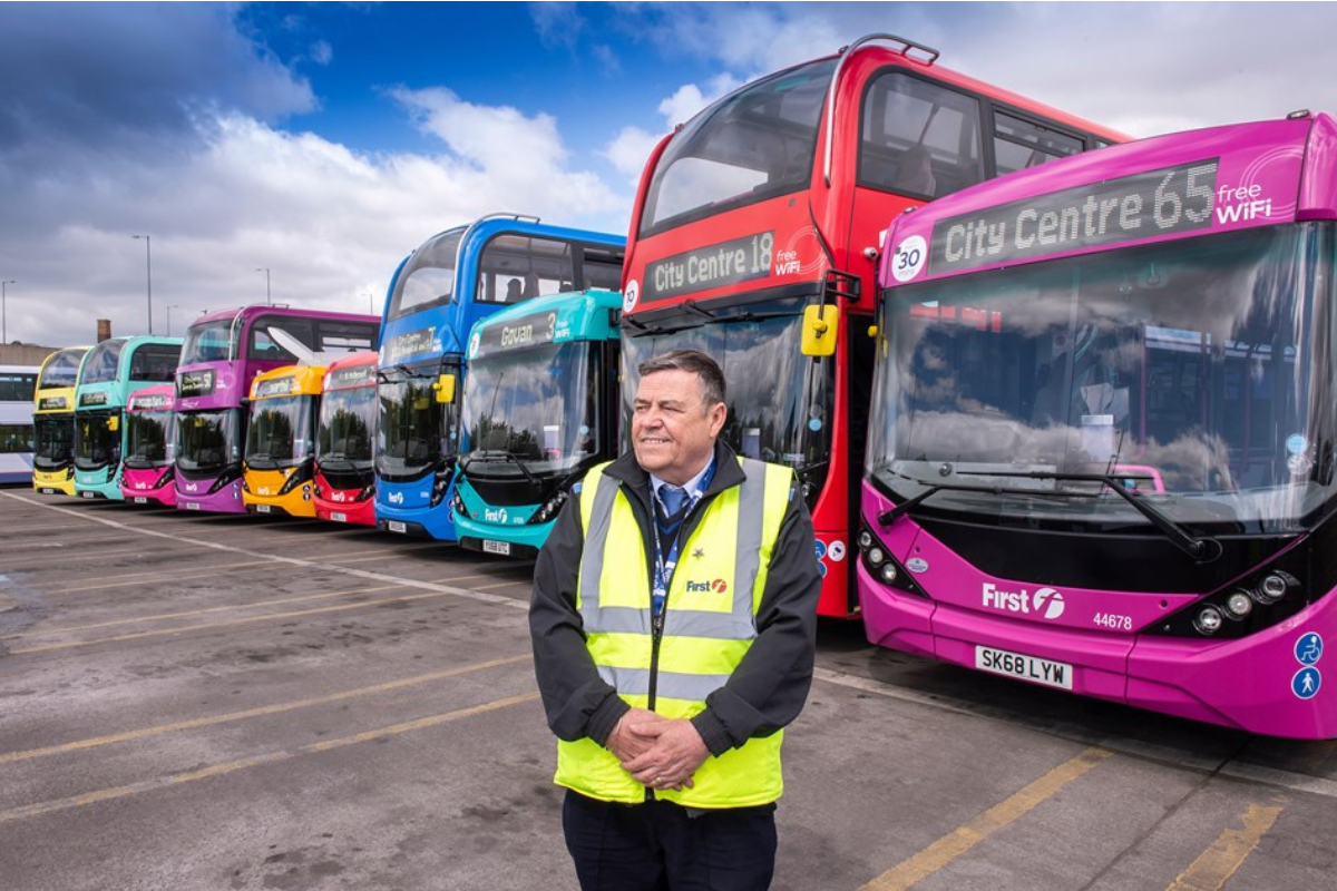 First Bus Glasgow to give all drivers pay rise to cope with staff shortages